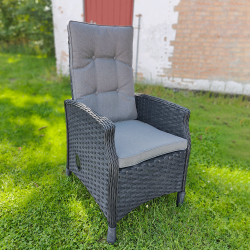 100% vedligeholdelsesfri positionsstol m/ pumpe indstillelig ryg. Inkl. All-weather hynde. model Rio