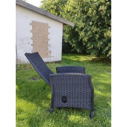 100% vedligeholdelsesfri positionsstol m/ pumpe indstillelig ryg. Inkl. All-weather hynde. model Rio