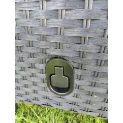 100% vedligeholdelsesfri positionsstol m/ pumpe indstillelig ryg. Inkl. All-weather hynde. model Rio