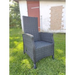 100% vedligeholdelsesfri positionsstol m/ pumpe indstillelig ryg. Inkl. All-weather hynde. model Rio