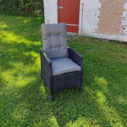 100% vedligeholdelsesfri positionsstol m/ pumpe indstillelig ryg. Inkl. All-weather hynde. model Rio