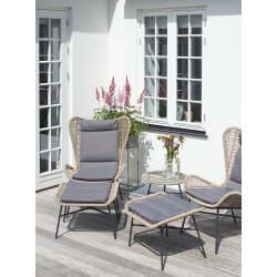 Tisvilde loungest inkl. All-Weather hynder. 100 % vedligeholdelsefri