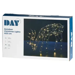 Elegant LED metal rensdyr - vlg variant!