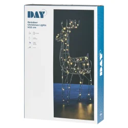 Elegant LED metal rensdyr - vlg variant!