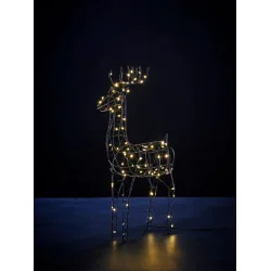 Elegant LED metal rensdyr - vlg variant!