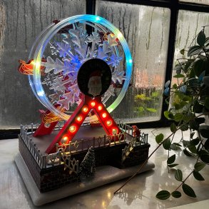 DAY Multicolor Julepariser hjul med Lys, Bevgelse og Musik i t!