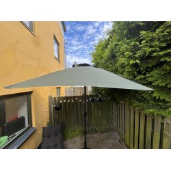 Marknadsparasoll - : 3 m - w / Tilt. Vlj frg - Vattentt + Dug har UV30+ solskydd. Mod. Sevilla