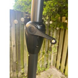 Marknadsparasoll - : 3 m - w / Tilt. Vlj frg - Vattentt + Dug har UV30+ solskydd. Mod. Sevilla