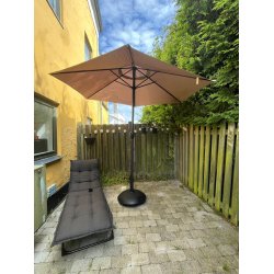 Marknadsparasoll - : 3 m - w / Tilt. Vlj frg - Vattentt + Dug har UV30+ solskydd. Mod. Sevilla