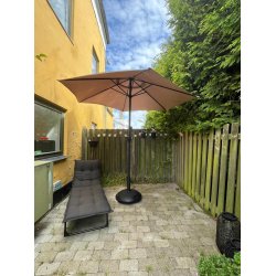 Marknadsparasoll - : 3 m - w / Tilt. Vlj frg - Vattentt + Dug har UV30+ solskydd. Mod. Sevilla