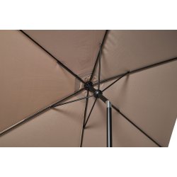 Marknadsparasoll - : 3 m - w / Tilt. Vlj frg - Vattentt + Dug har UV30+ solskydd. Mod. Sevilla