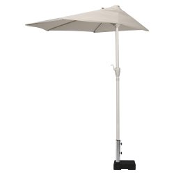 Emilio ST! halvparasol + Esma Parasolfod. PERFEKT HALVPARASOLST TIL ALTANEN!!!