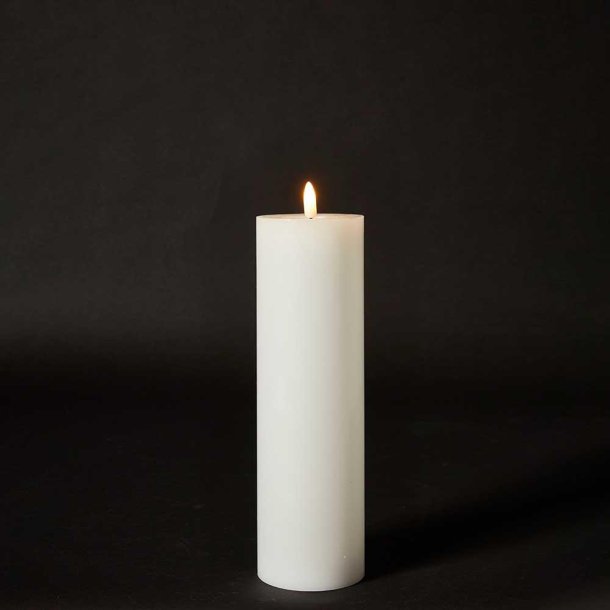 Hje hvide LED bloklys - Fs i flere strrelser