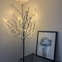 LED Lystr - Dobbelt timer og Adapter - fs i flere strrelser. 