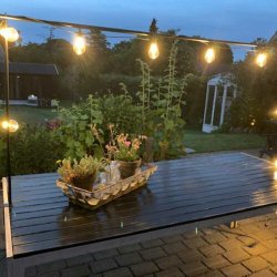 Lavenergi lyskde med LED prer - partylight