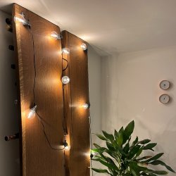 Lavenergi lyskde med LED prer - partylight