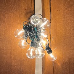 Lavenergi lyskde med LED prer - partylight