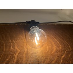 Lavenergi lyskde med LED prer - partylight