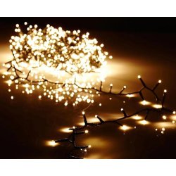 LED Snake lavenergi lyskde med adapter til inden- og udendrsbrug - Vlg ledningsfarve og strrelse