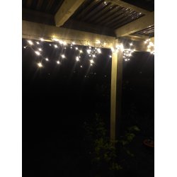 LED Istapkde med adapter til inden- og udendrsbrug - Vlg strrelse