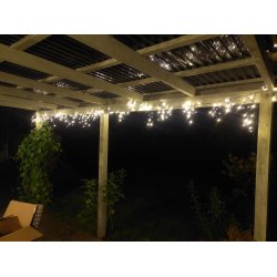 LED Istapkde med adapter til inden- og udendrsbrug - Vlg strrelse