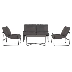 Saksild lounges�t - Elegant ENVY lounges�t til 4 personer i st�l med vandafvisende tykke All-Weather hynder