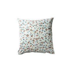 Behagelig andefjers pude i Flora design - vlg farve og strrelse