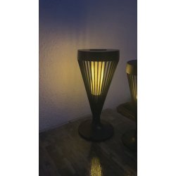 Solcelle fakkel 3-i-1, 69 cm