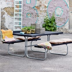 Bordbnkest i nletr til 6 personer - vlg farve