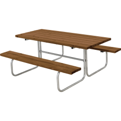 Bordbnkest i trykimprgneret nletr til 6 personer - vlg farve