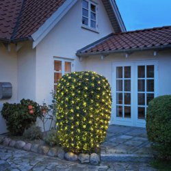 LED Stjernelysnet med dobbelt timerfunktion - Indendrs- og udendrsbrug