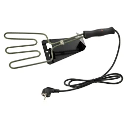 DAN GRILL elektrisk grillstarter i rustfrit st�l 800W - Hurtig og sikker opt�nding af grillkul