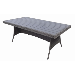 Sofia havebord med nonwood gr. Str. 96x200 cm