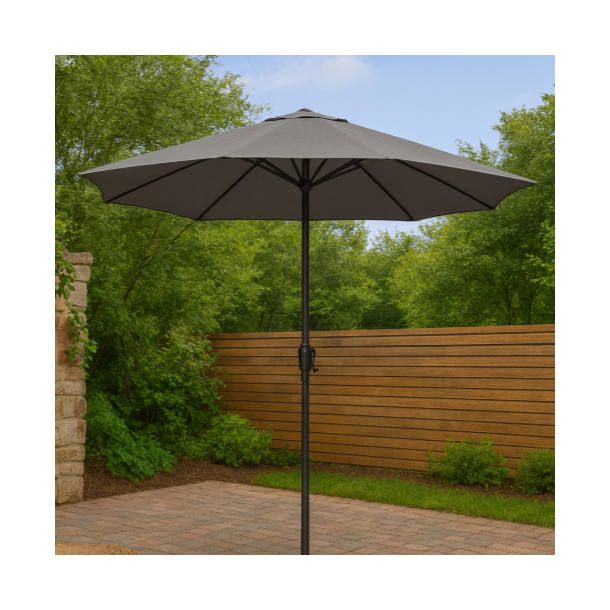 Markedsparasol - �: 3 m - m/ Tilt. V�lg farve - Vandt�t + Dug har UV30+ solbeskyttelse. Mod. Sevilla
