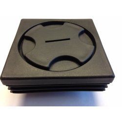  Johannes Havebord til 8-10 personer. sort UV-beskyttet nonwood og alu. Vlg farve.