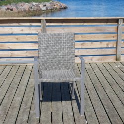 Vedligeholdelsesfrit terrasse/cafest - vlg stolens farve