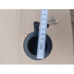 Extra starkt parasollrr fr parasollfot i granit - levereras med tv bultar i botten