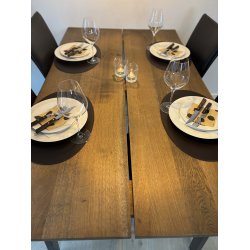 Oval Dkkeserviet i gte Lder hard- ikke foldbar - 30x45 -  Oval - Vlg farve