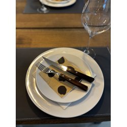  Dkkeserviet i rektangulr form lavet af gte lder - Hard - Elegant design - 30x45 cm - vlg farve