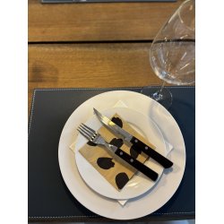 Dkkeserviet i klassisk rektangulr design - Fremstillet i PU hard lder - 30x45 cm - vlg farve