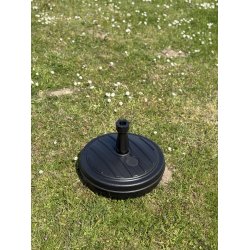 plast parasolfod 15L beholder til vand og sand