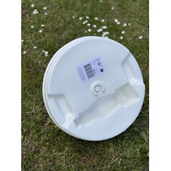 plast parasolfod 15L beholder til vand og sand