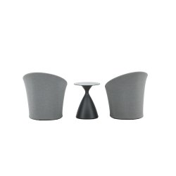 Vedligeholdelsesfrit loungest i aluminium med all-weather hynder - Model: Spoga - Vlg farve