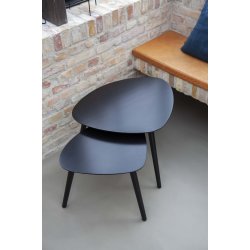Noble insttningsbord svarta, 2 st.