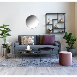 2,5 personers sofa i komplet nordisk design. Model: Imola - vlg farve