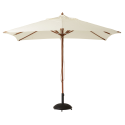 Parasol - Rektangul�r 2,5 x 3,5 m UV50+ olefin dug - 50 mm HEL stok - Flere farver!