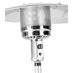 Gas terrassevarmer 221 cm � Stilrent design med op til 12.000 W
