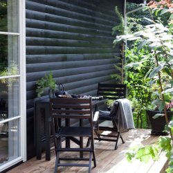 Butterfly Balkongbord - Svart