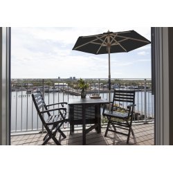 Butterfly Balkongbord - Svart