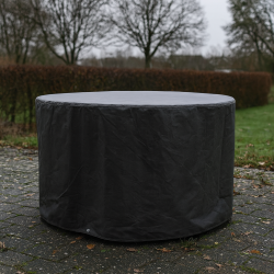 Rundt Mbelovertrk. Str.  125 Hjde 75 cm - SORT. BESKYTTELSE HELE RET RUNDT!! Sunfun